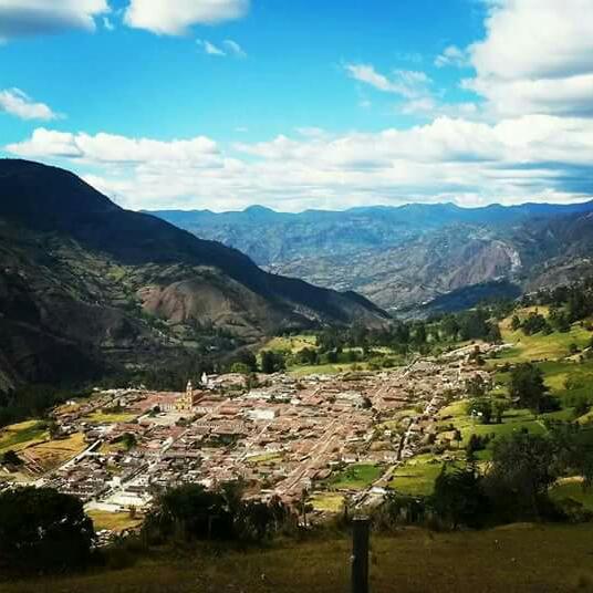 El Cocuy seen from above