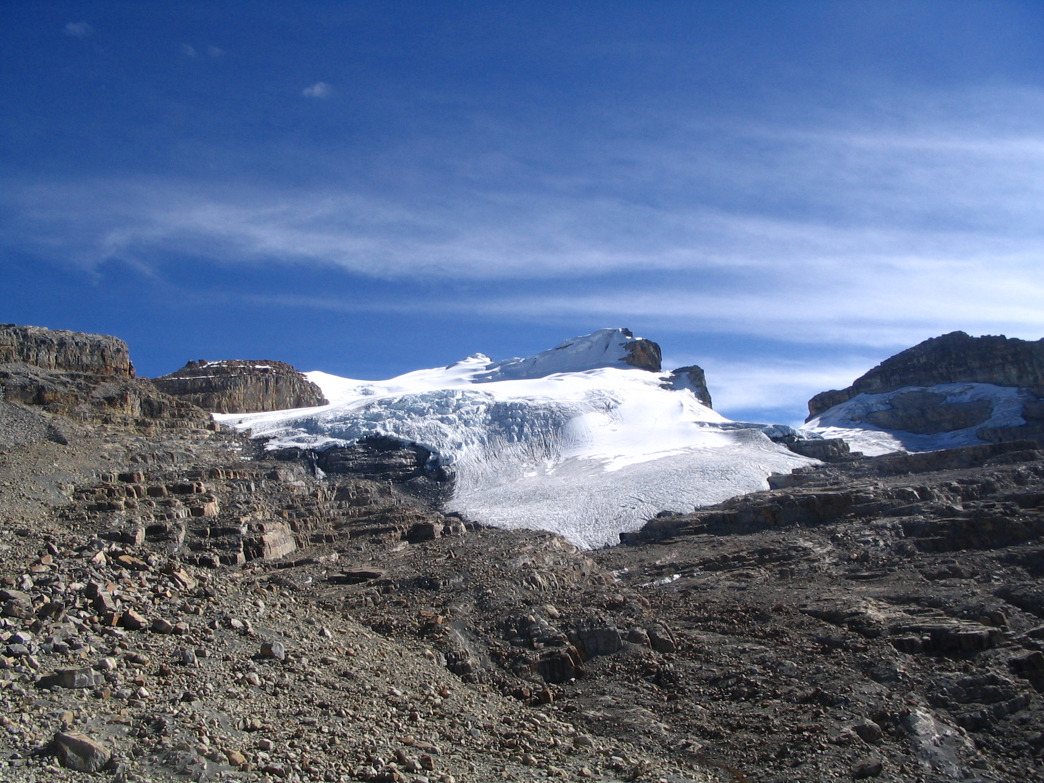 Glacier and rocky terrain, 2006